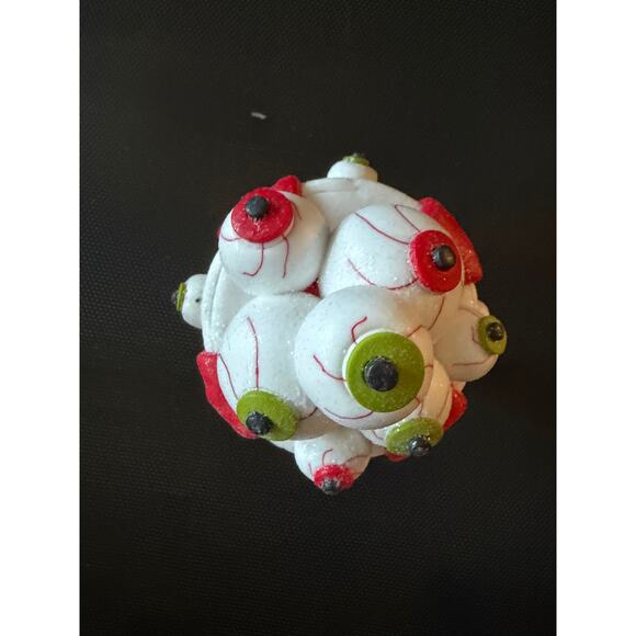 HomeGoods Halloween Mini Cake with Eyeballs Figurine. G.U.C. - Picture 1 of 5